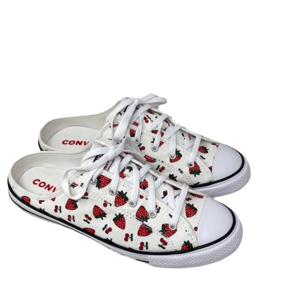 💖MEGA SALE💖Converse Ctas Dainty Women Mule Slip White Casual  Sandals 568143C - Picture 2 of 9